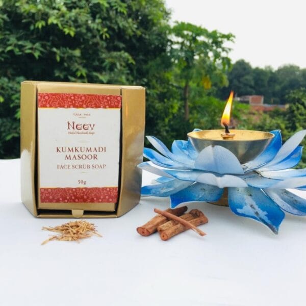 natural and chemical free face scrub soap