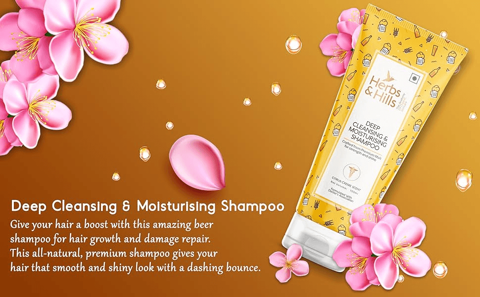 Herbs & Hills Deep Cleansing & Moisturizing Shampoo