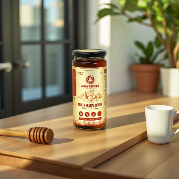 Raw Honey – 100% Pure & Natural, 500g | Chemical-Free