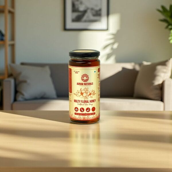 Raw Honey – 100% Pure & Natural, 500g | Chemical-Free