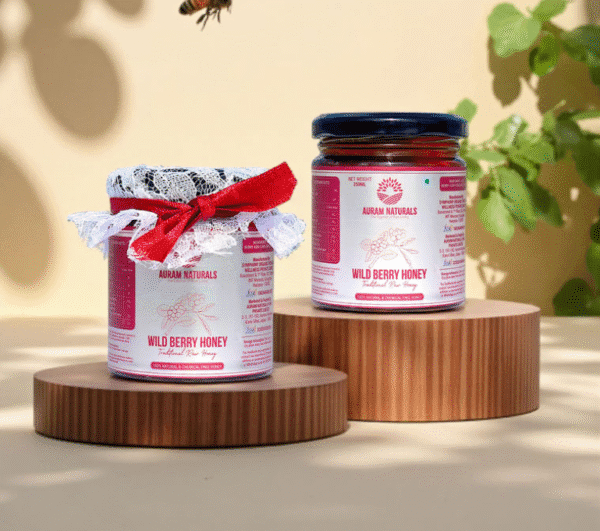 wild wery honey Raw Honey – 100% Pure & Natural, 250g | Chemical-Free & No Added Sugar