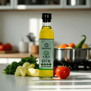 Cold-Pressed Olive Oil – 100% Natural & Pure, 250ml | Chemical-Free Cooking Oil