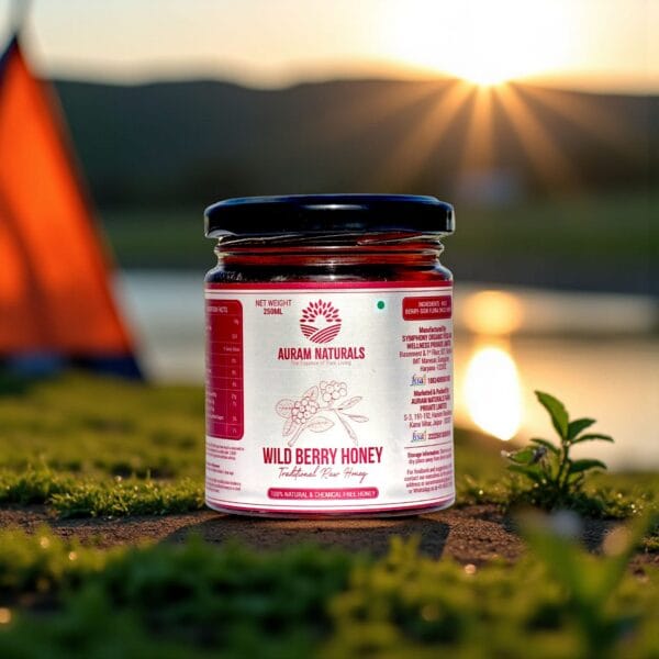 wild wery honey Raw Honey – 100% Pure & Natural, 250g | Chemical-Free & No Added Sugar