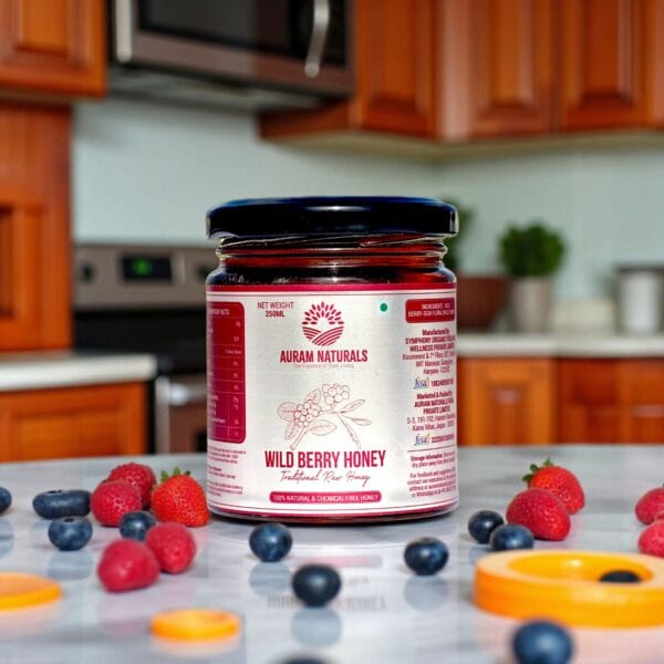 wild wery honey Raw Honey – 100% Pure & Natural, 250g | Chemical-Free & No Added Sugar