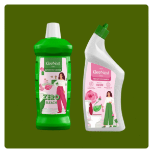 Bathroom & Toilet Cleaner – Plant-Based, Bleach-Free Cleaning Liquid (Combo Pack)