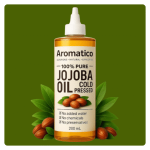 100% Pure Cold-Pressed Jojoba Oil for Hair & Skin (200ml)