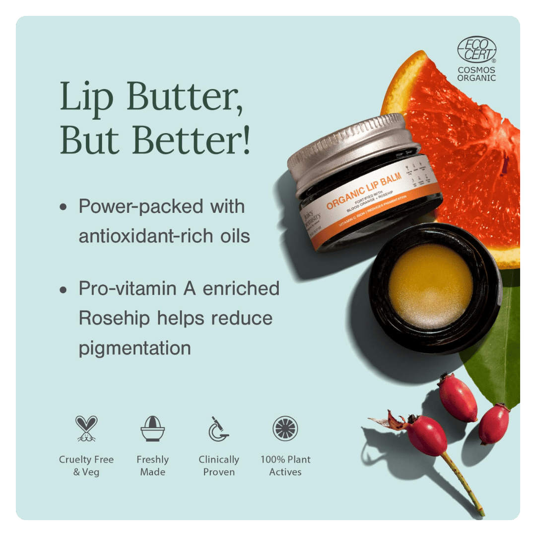Blood Orange & Rosehip Lip Balm with Ceramides for Hydration (5g) - Image 3