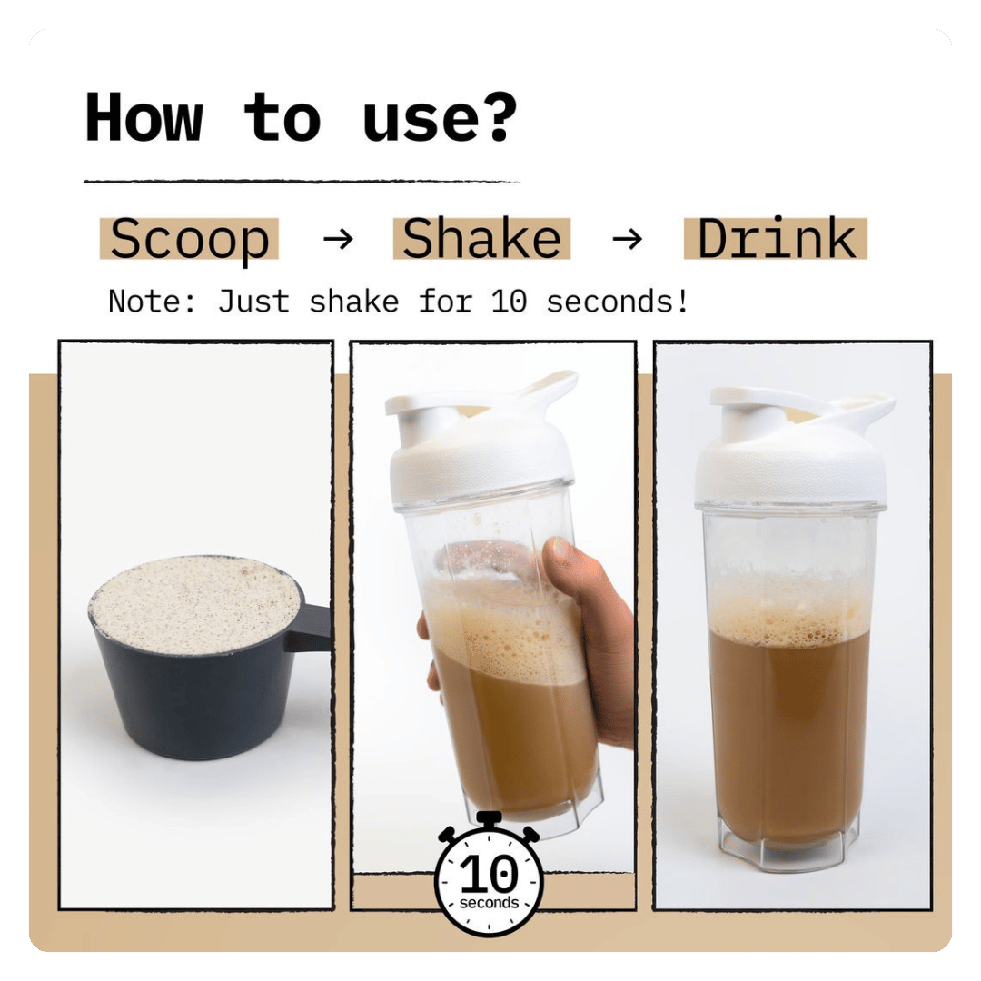 Whey Protein Coffee – 24g Protein, Real Coffee, No Additives (1kg) - Image 9