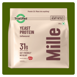 "Yeast Protein – Unflavoured 31g Protein Complete Vegan Protein with 9 Essential Amino Acids toxic free india (1)" "Yeast Protein – Unflavoured 31g Protein Complete Vegan Protein with 9 Essential Amino Acids toxic free india (2)" "Yeast Protein – Unflavoured 31g Protein Complete Vegan Protein with 9 Essential Amino Acids toxic free india