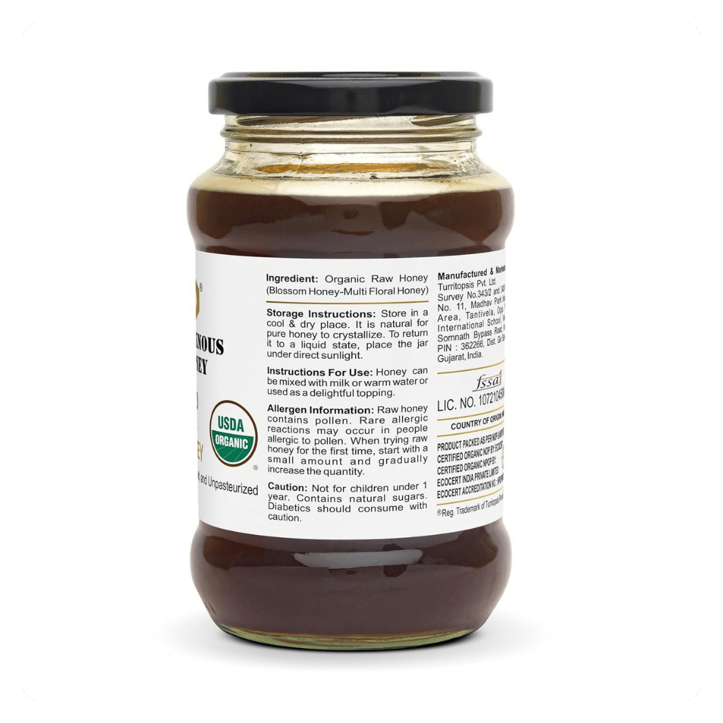 Raw Organic Honey – NMR Tested | USDA Certified | Unprocessed - Image 3