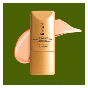 Foxtale Perfect Match Tinted Fluid Sunscreen SPF 50 PA++++ | In-Vivo Tested
