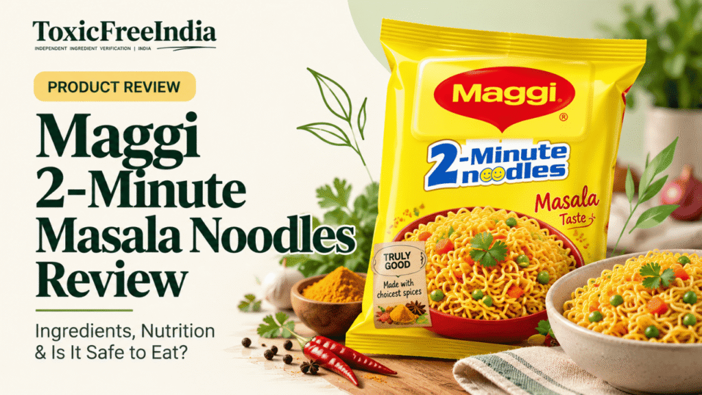 MAGGI 2-Minute Masala Noodles Review: Ingredients, Additives, Nutrition & Health Concerns