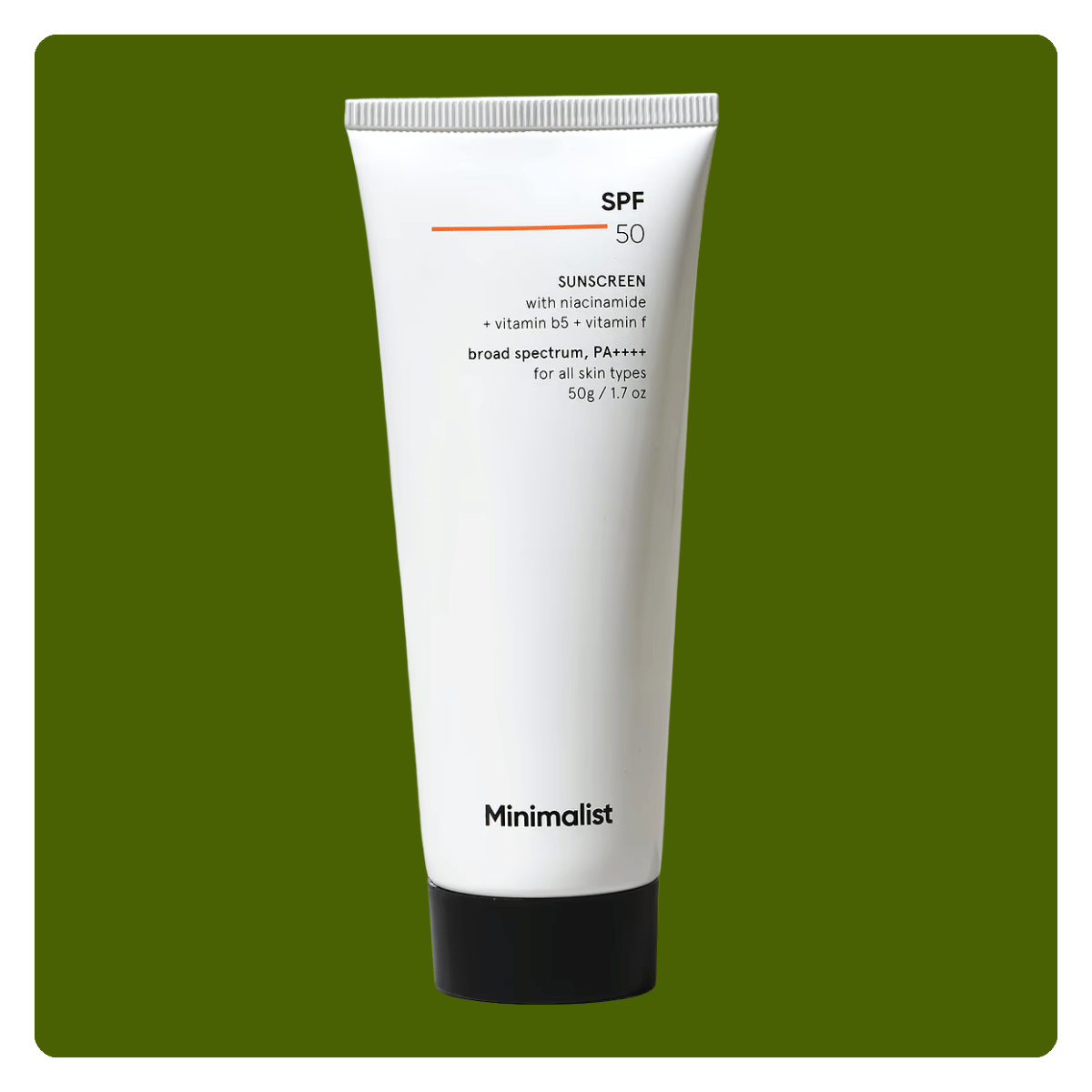Minimalist Multi-Vitamin SPF 50 Sunscreen by toxic free india