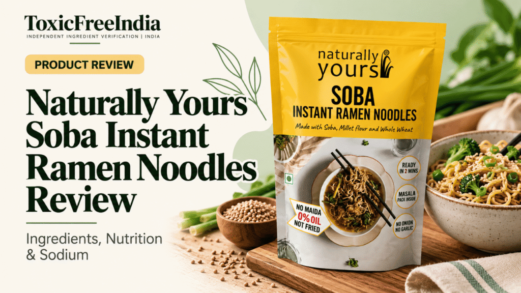 Naturally Yours Soba Noodles Review: Ingredients & Nutrition