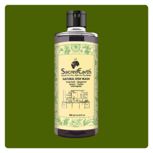 SacredEarth Natural Dish Wash Liquid | Soap Nuts & Lemon