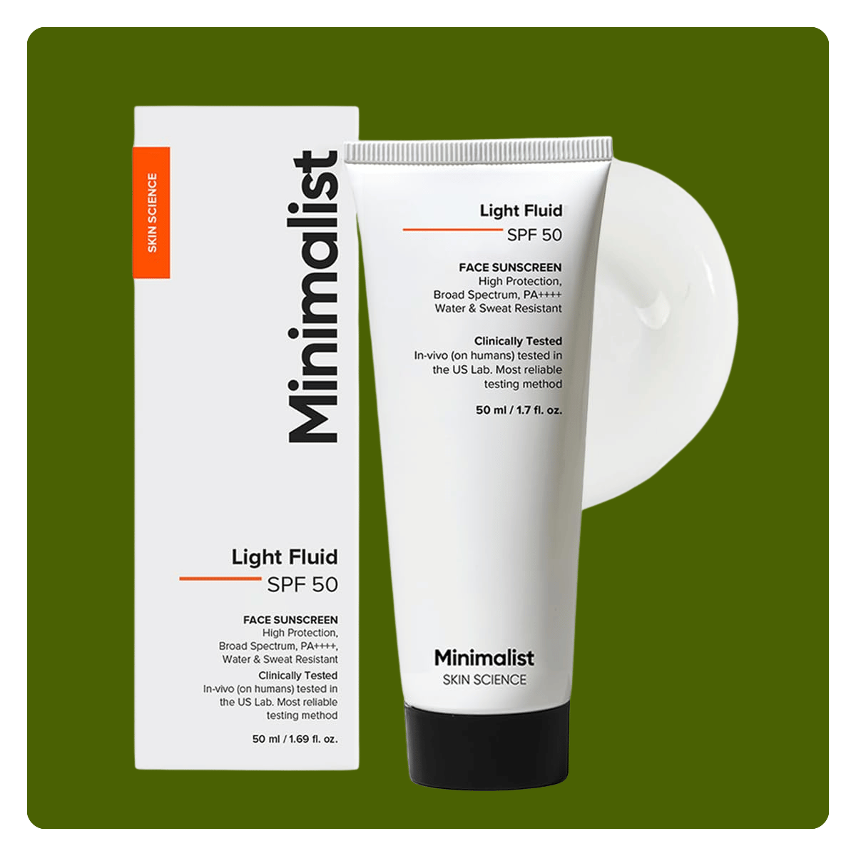 minimilist Light Fluid SPF 50 Sunscreen