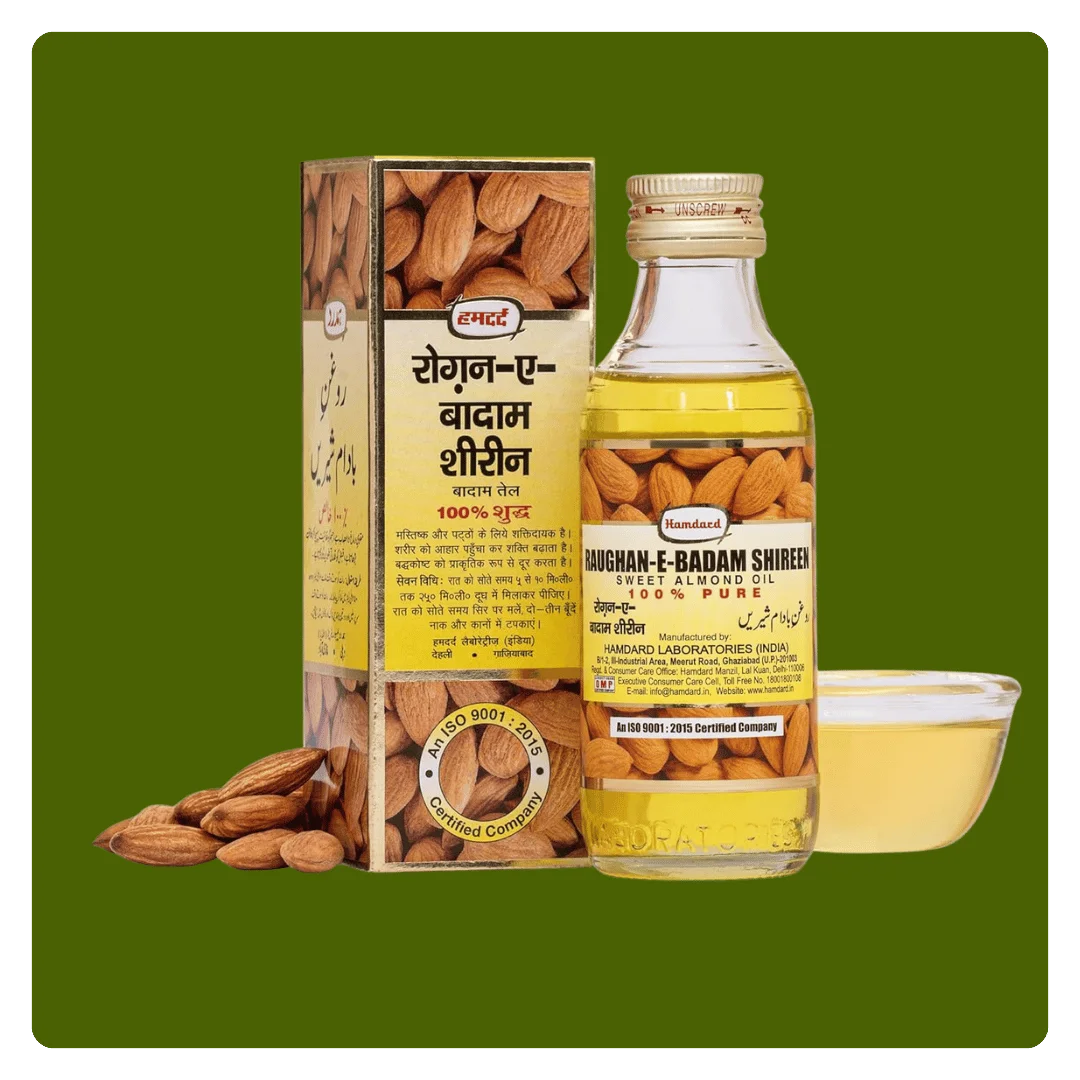 Sweet Almond Oil for Dry, Frizzy & Normal Hair