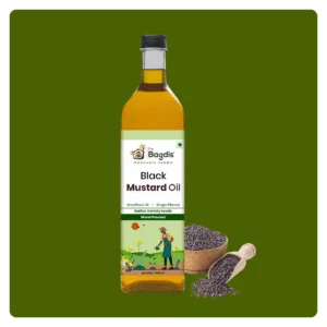 Black Mustard Oil (Cold Pressed, Unrefined)