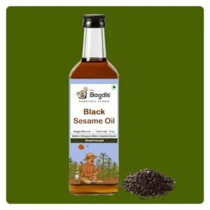 Cold-Pressed Black Sesame Oil for Dry, Coarse & Thick Hair | Suitable for Cooking