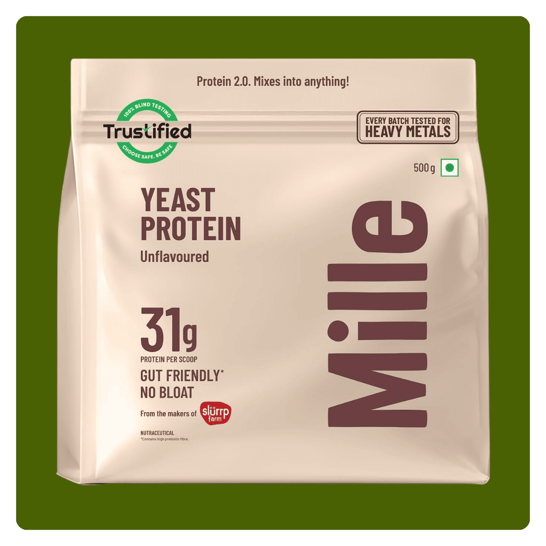 "Yeast Protein – Unflavoured 31g Protein Complete Vegan Protein with 9 Essential Amino Acids toxic free india (1)" "Yeast Protein – Unflavoured 31g Protein Complete Vegan Protein with 9 Essential Amino Acids toxic free india (2)" "Yeast Protein – Unflavoured 31g Protein Complete Vegan Protein with 9 Essential Amino Acids toxic free india